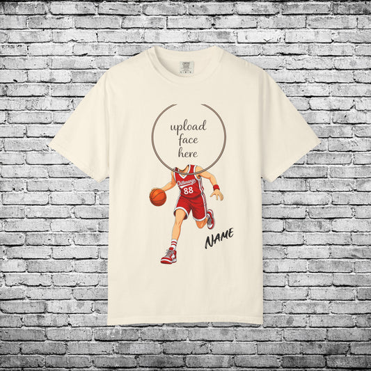 Chittenango Basketball Custom Caricature T - Comfort Colors Brand