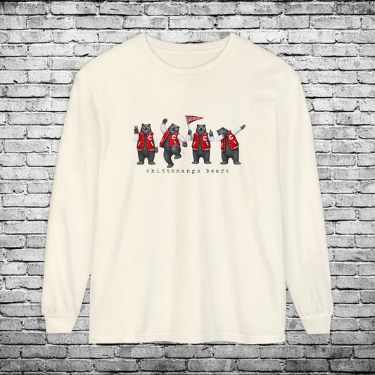 Chittenango Bears Long Sleeve T - Comfort Colors Brand