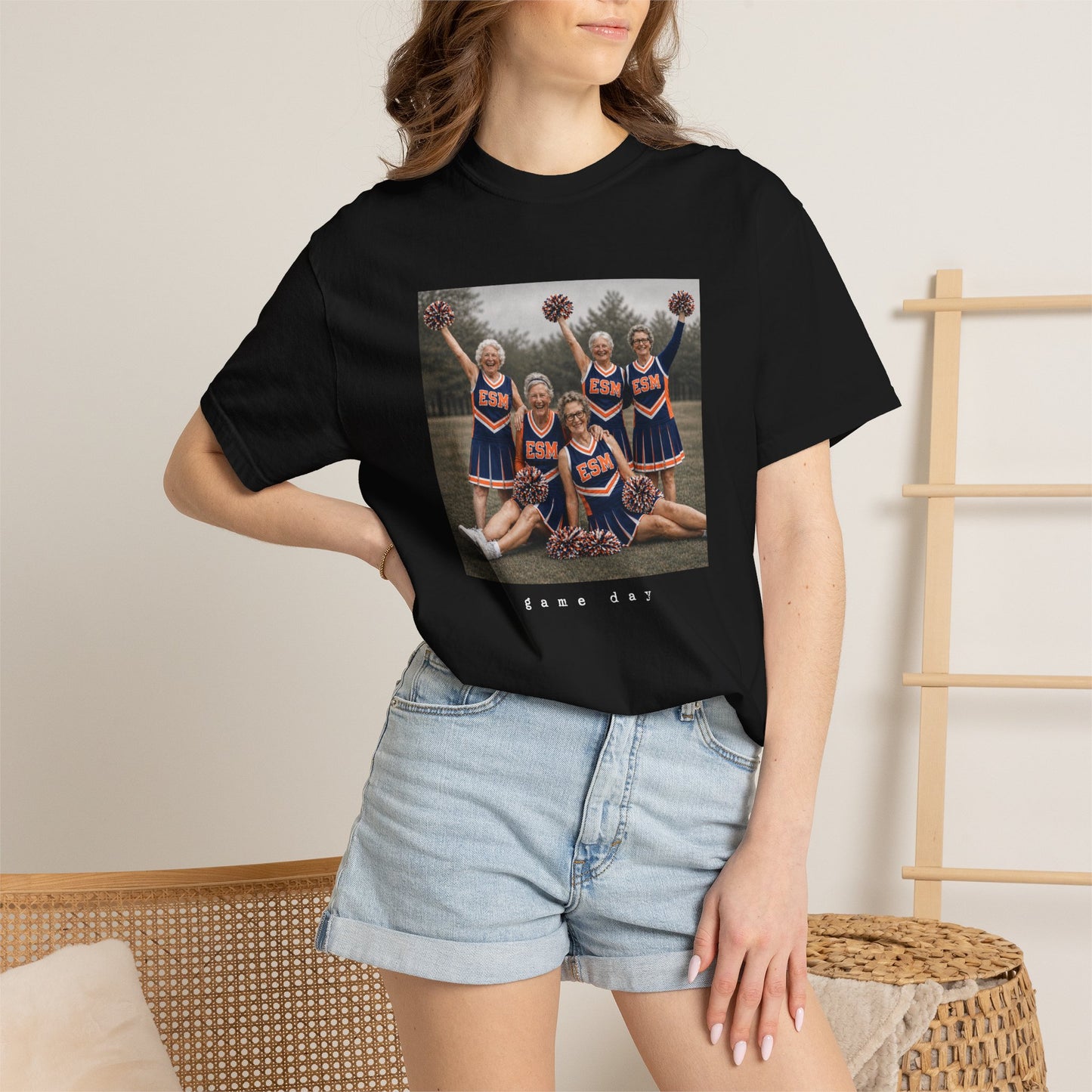 ESM Cheer Squad T - Comfort Colors Brand