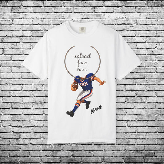 ESM Football Custom Caricature T - Comfort Colors Brand