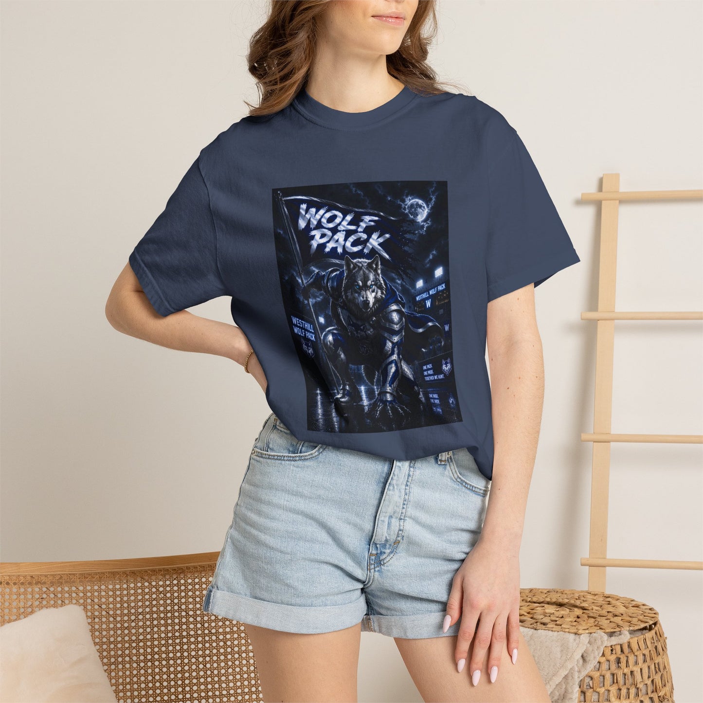 Westhill Wolfpack Superhero T - Comfort Colors Brand