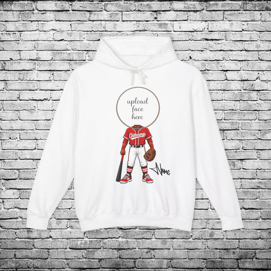 Chittenango Baseball (Dark Skin Tone) Custom Caricature Hoodie - Comfort Colors Brand