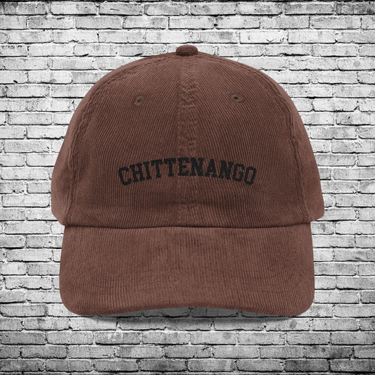 Chittenango Corduroy Hat Embroidered