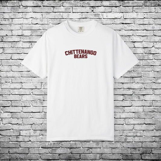 Chittenango Bears Embroidered T - Comfort Colors