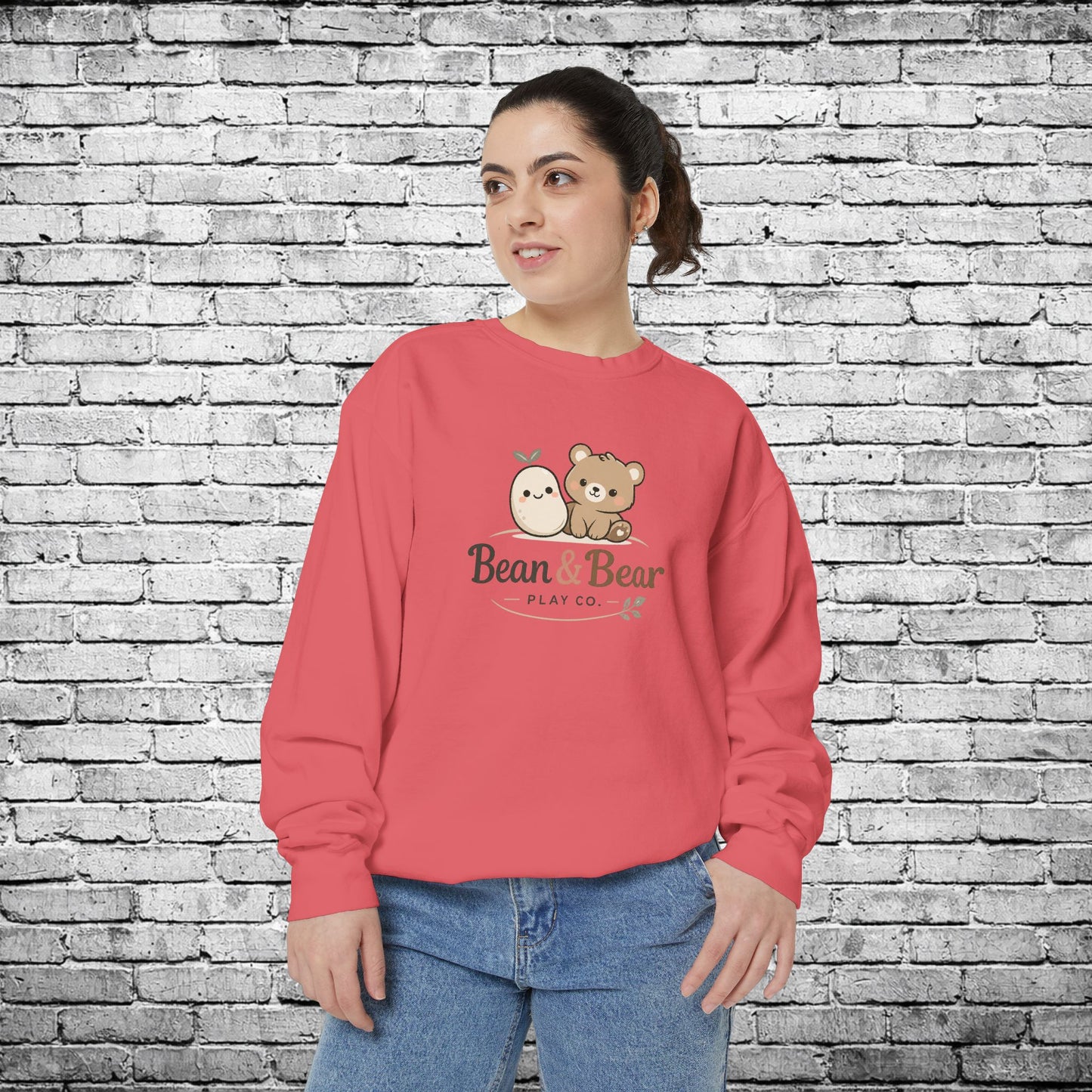 Special Order Bean and Bear Sweatshirt Comfort Colors