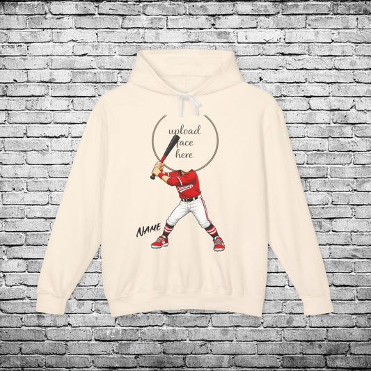 Chittenango Baseball Custom Caricature Hoodie - Comfort Colors Brand