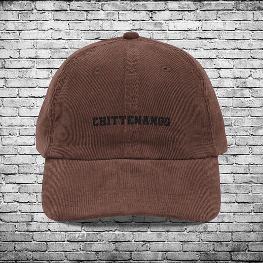 Chittenango Corduroy Hat Embroidered