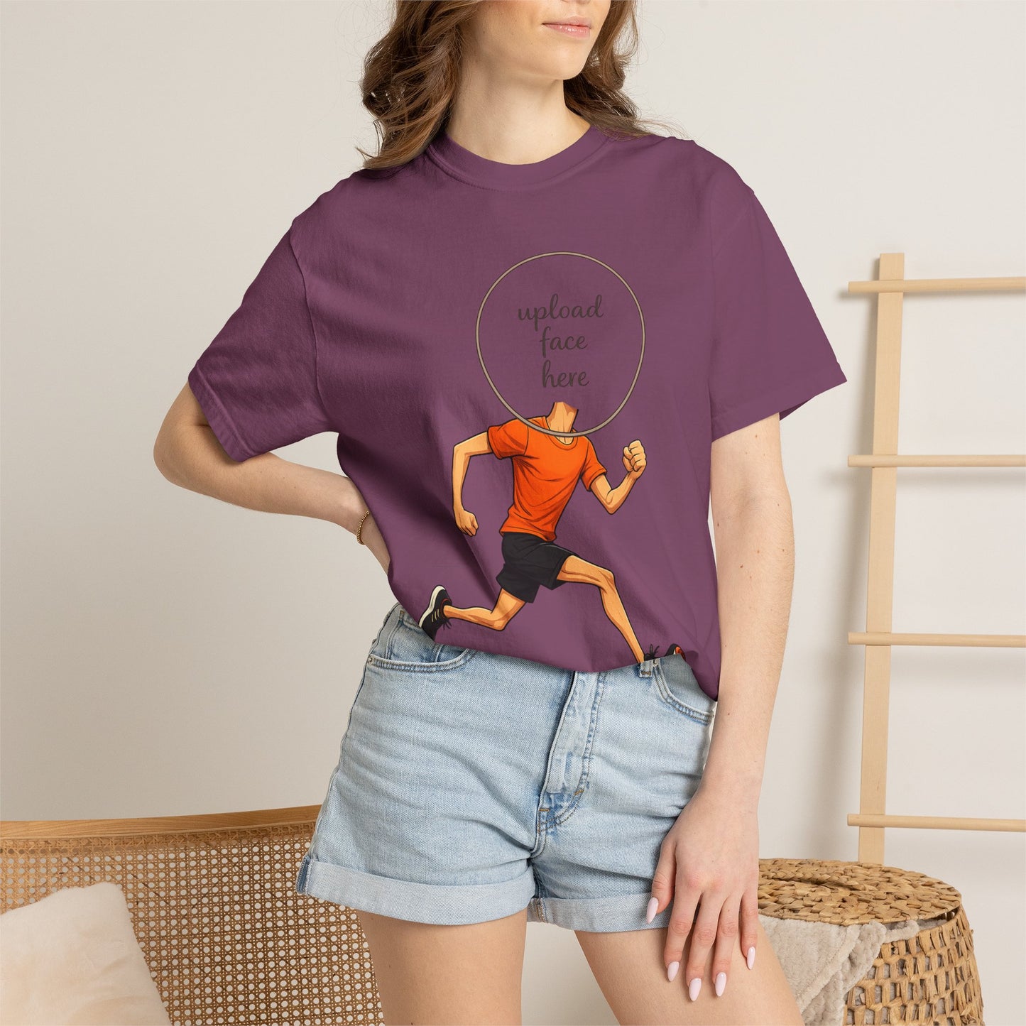 Custom Activity - Runner Caricature T - Comfort Colors Brand