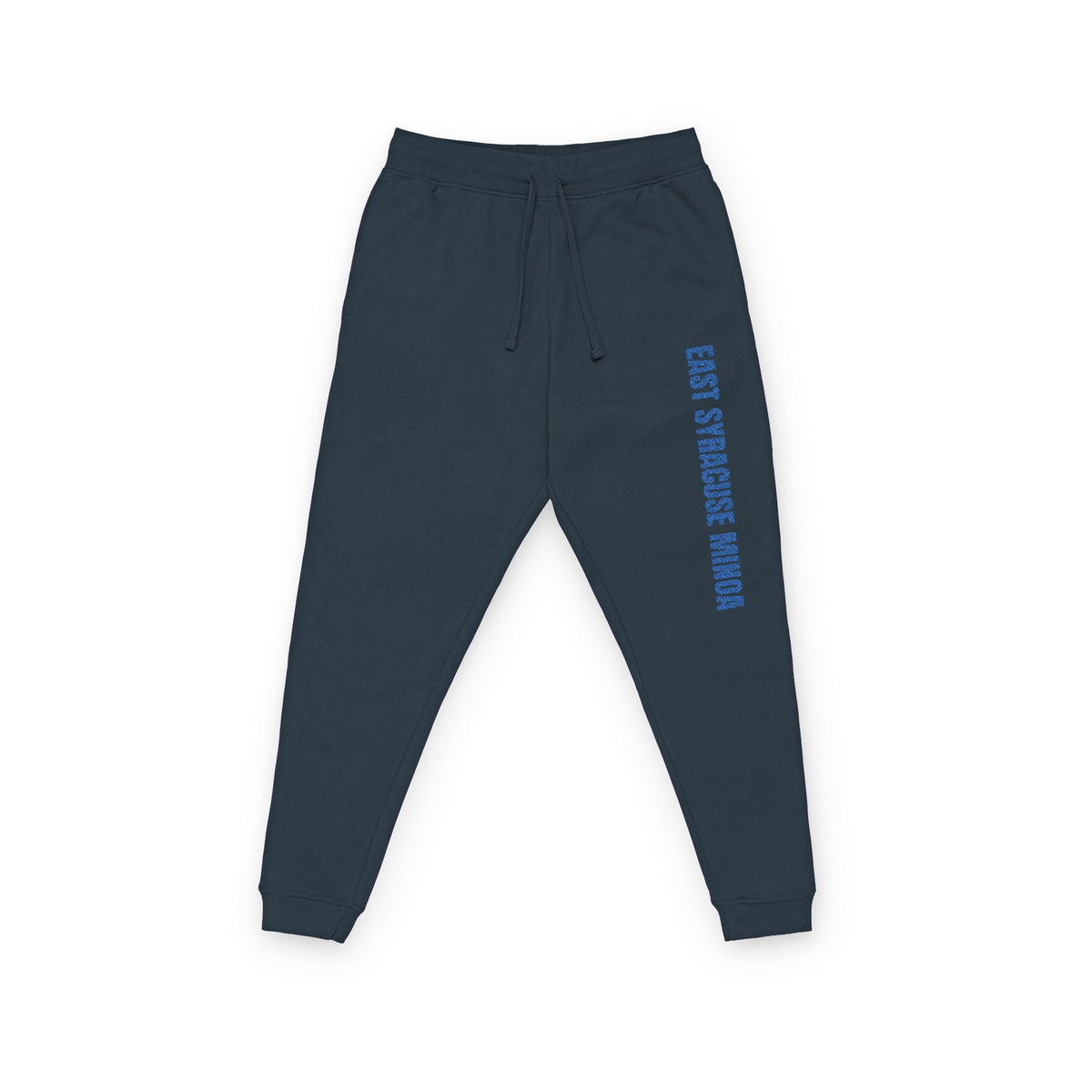 ESM Blue Embroidered Joggers