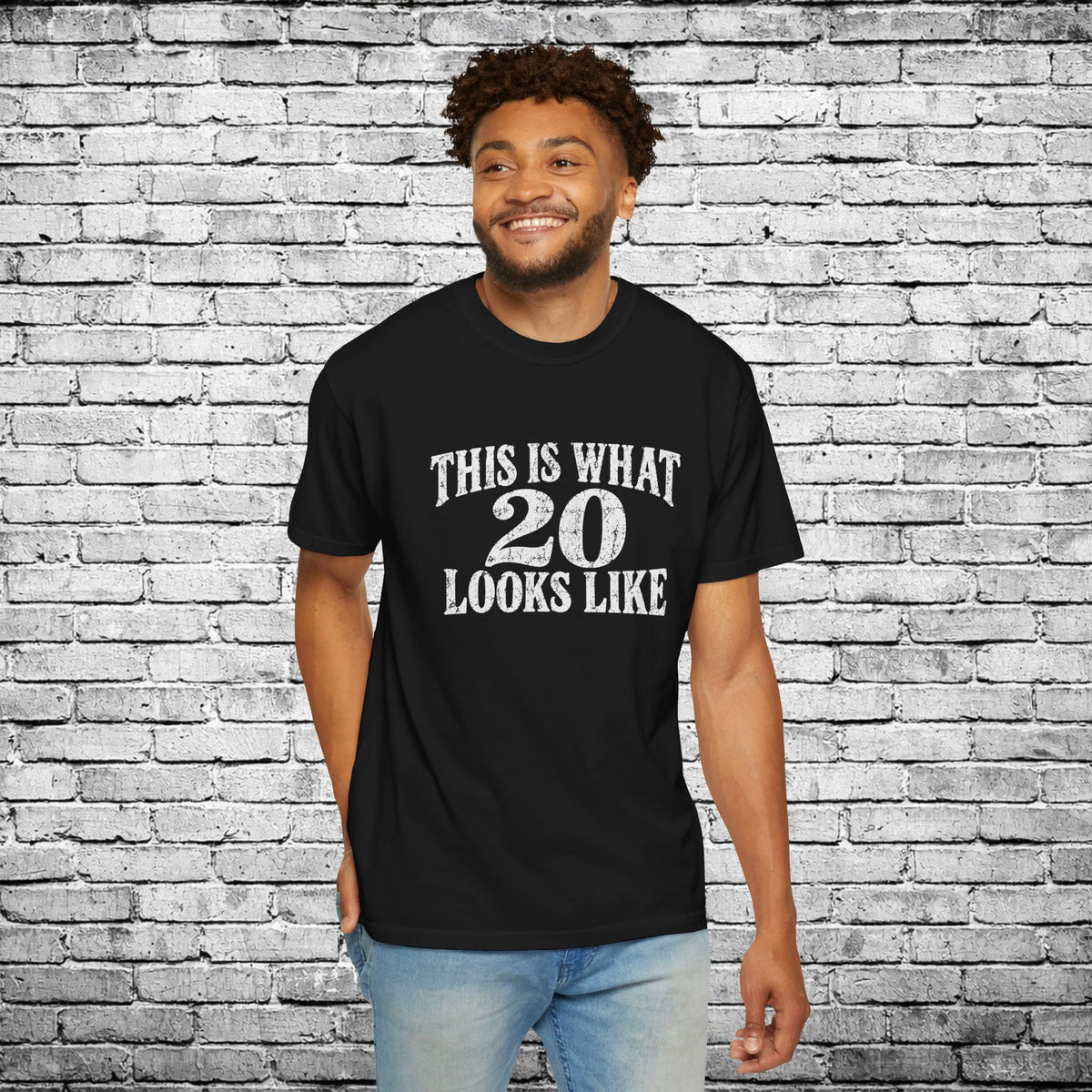 Special Order "This Is What 20 Looks Like" 20th Birthday T-Shirt