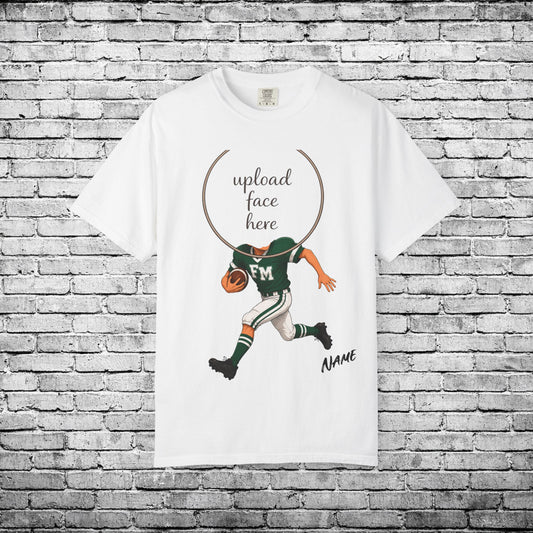 Fayetteville Manlius Football Custom Caricature T - Comfort Colors Brand