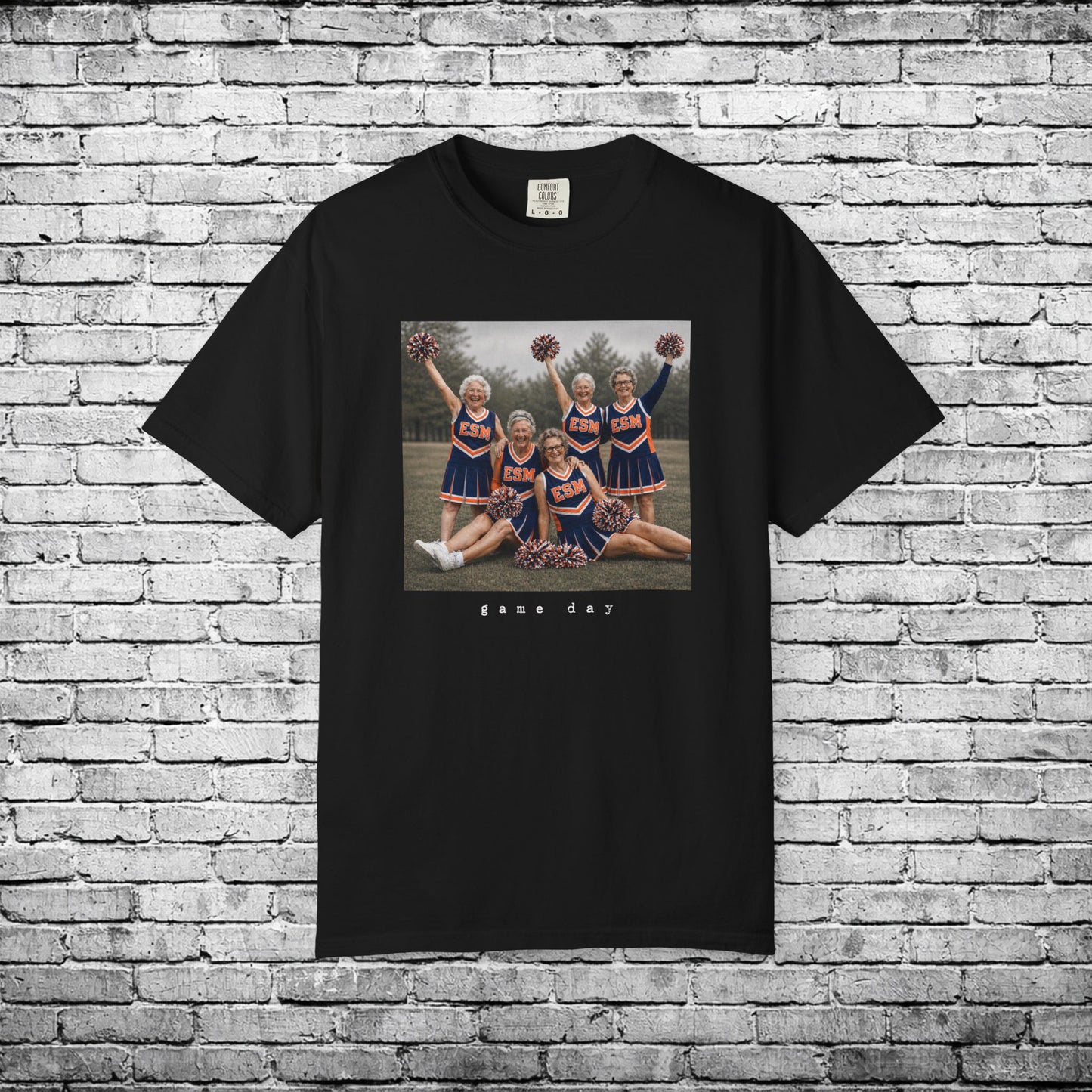 ESM Cheer Squad T - Comfort Colors Brand