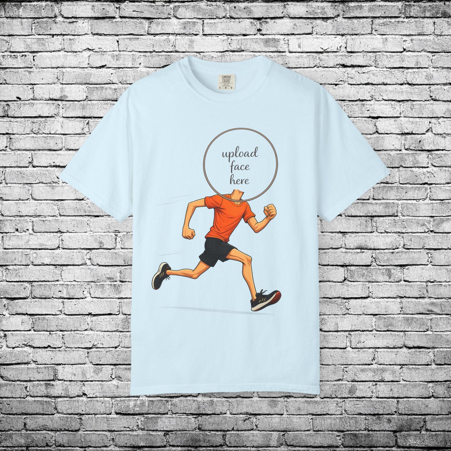 Custom Activity - Runner Caricature T - Comfort Colors Brand