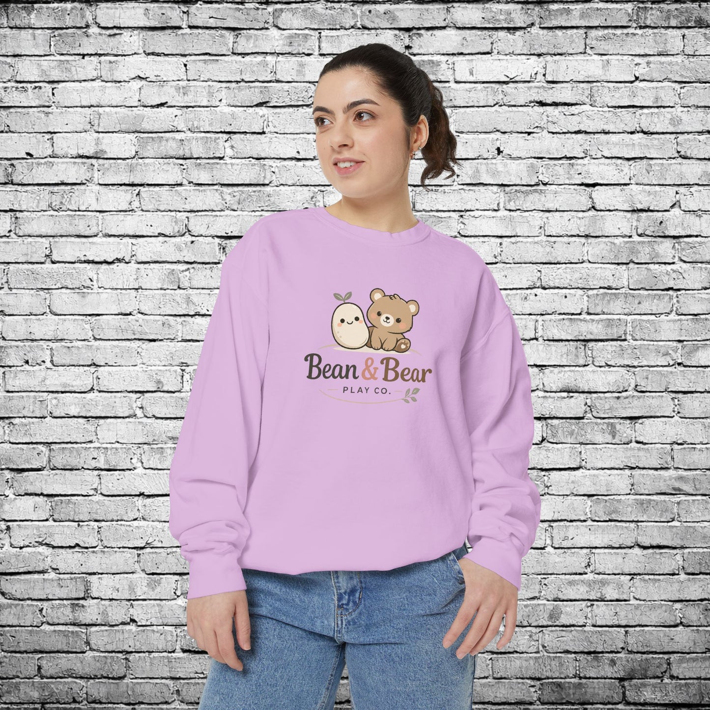 Special Order Bean and Bear Sweatshirt Comfort Colors