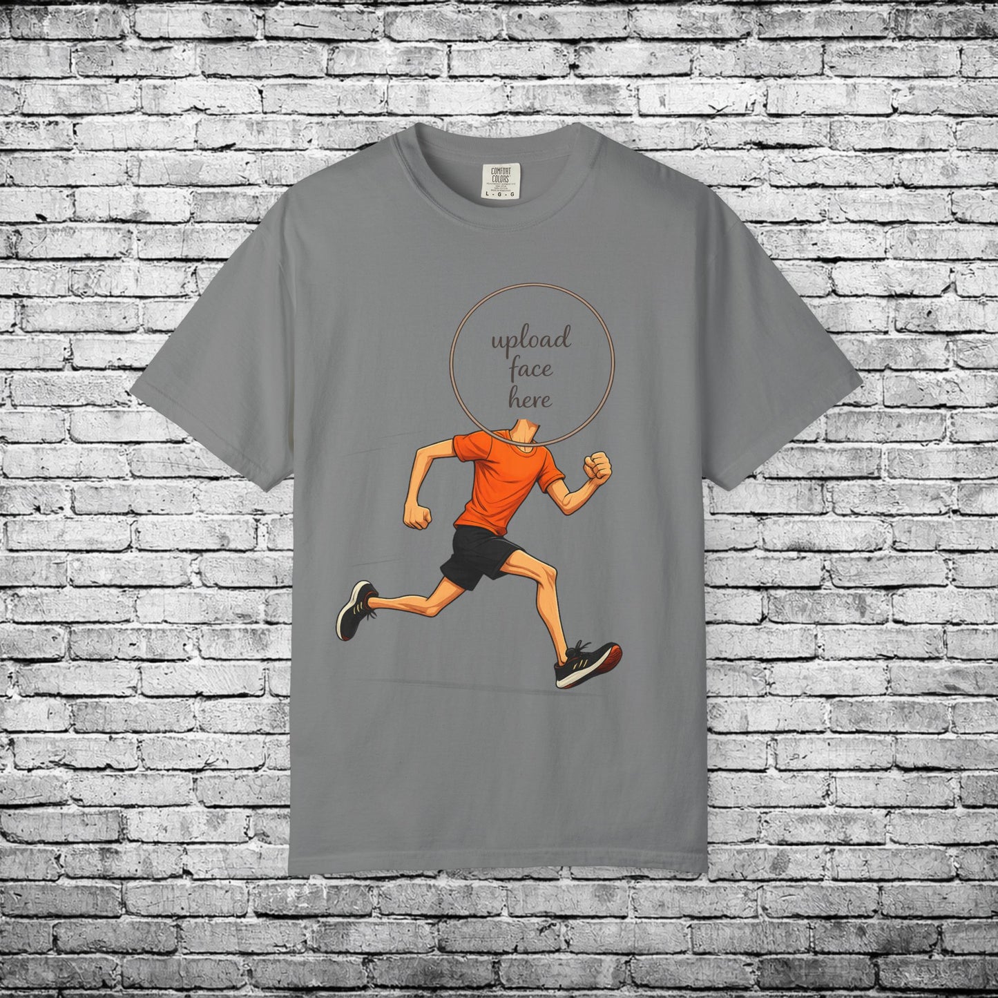 Custom Activity - Runner Caricature T - Comfort Colors Brand