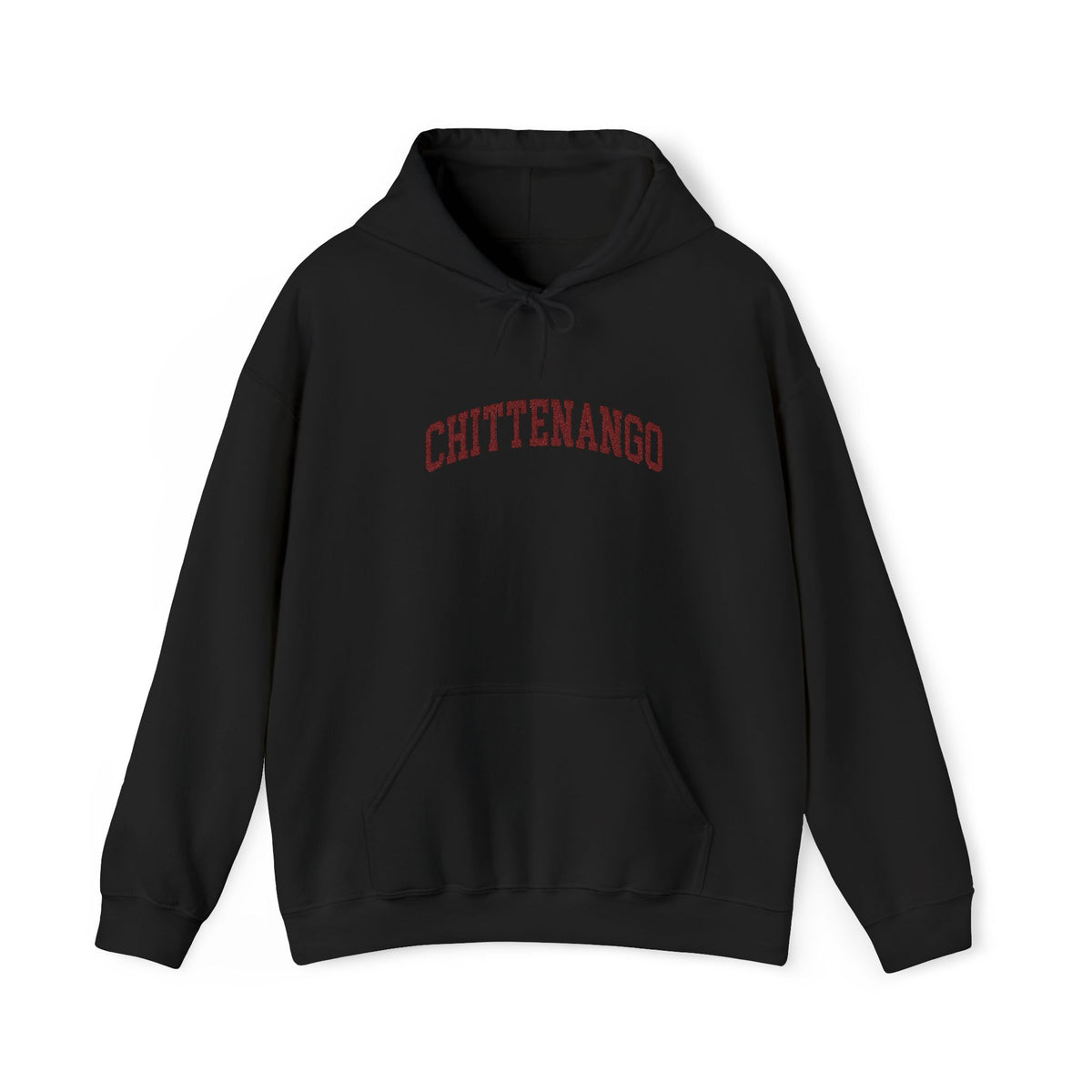 Chittenango (Red) Embroidered Hoodie
