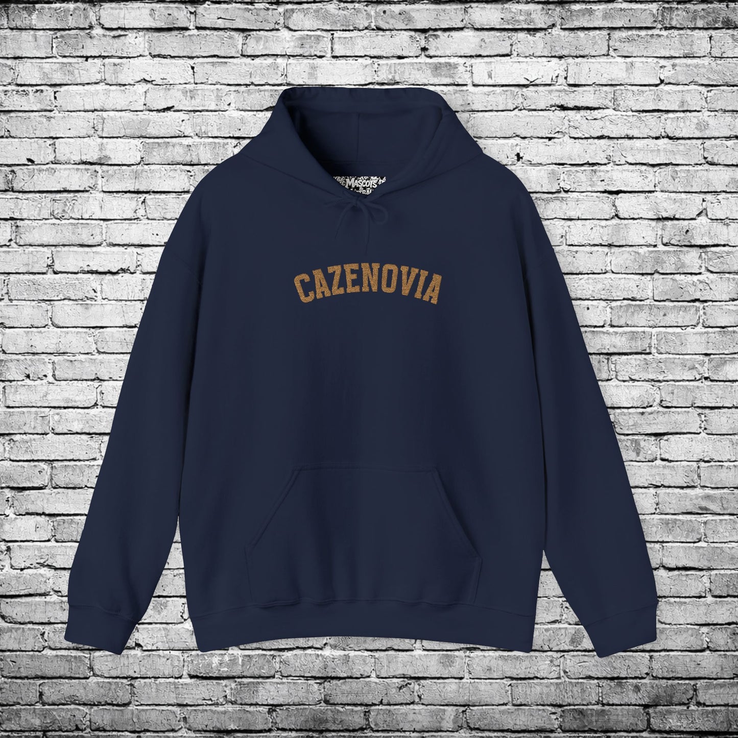 Cazenovia Gold Embroidered Hoodie
