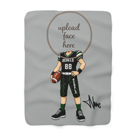 Rebels Football (Light Skin Tone) Custom Caricature