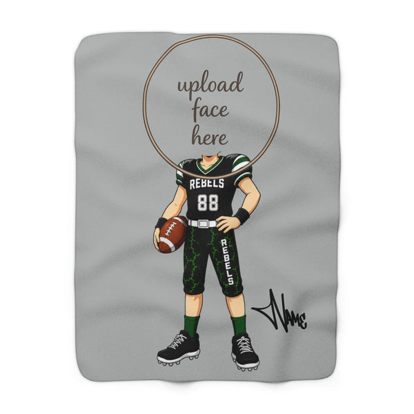 Rebels Football (Light Skin Tone) Custom Caricature