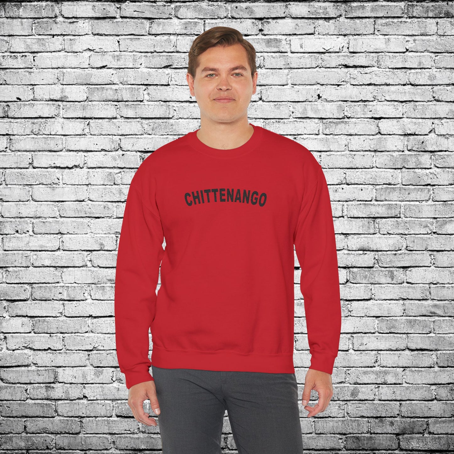 Chittenango Embroidered (Black) Sweatshirt