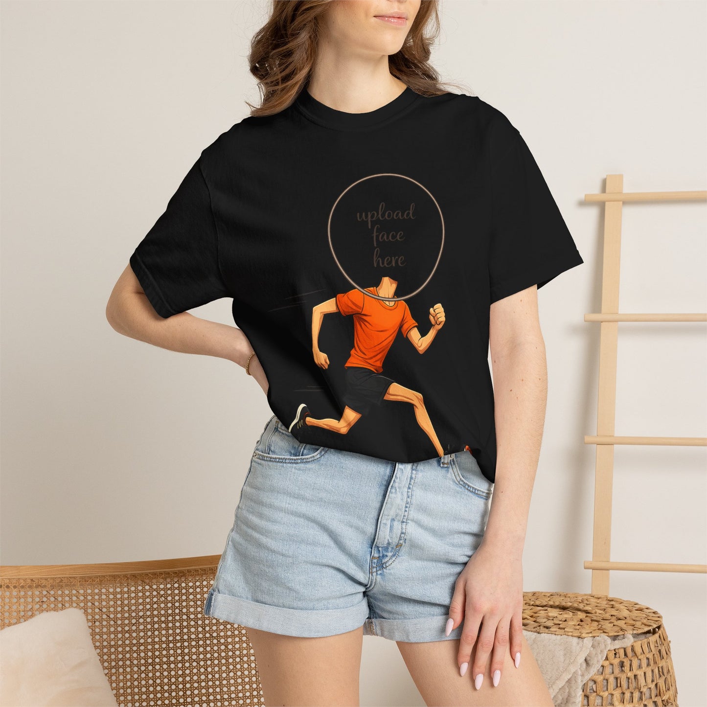 Custom Activity - Runner Caricature T - Comfort Colors Brand