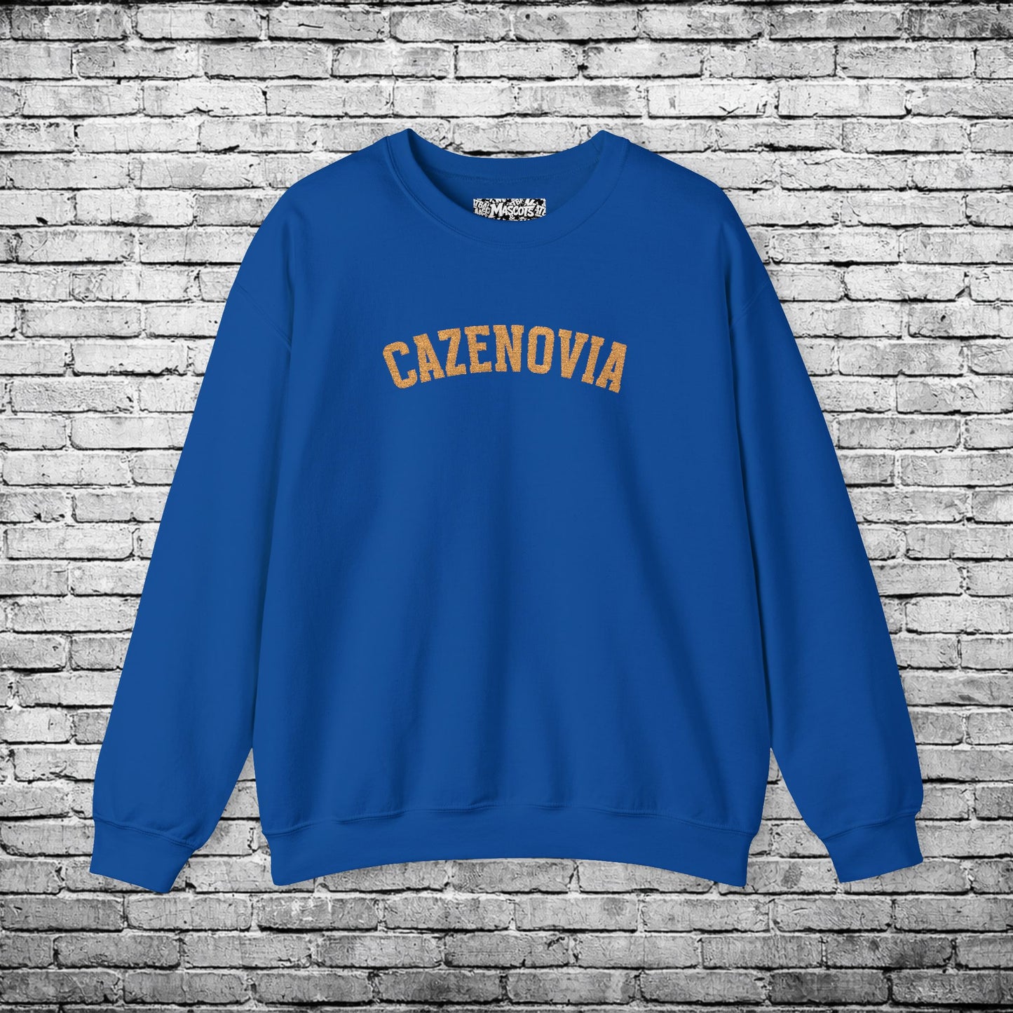 Cazenovia Gold Embroidered Sweatshirt