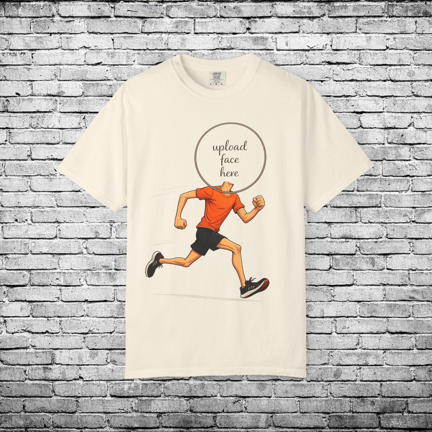 Custom Activity - Runner Caricature T - Comfort Colors Brand