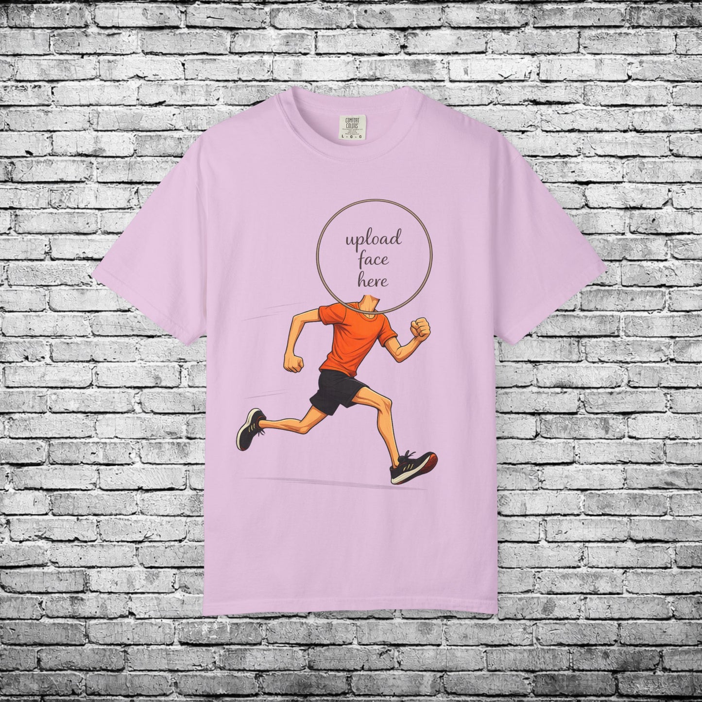 Custom Activity - Runner Caricature T - Comfort Colors Brand