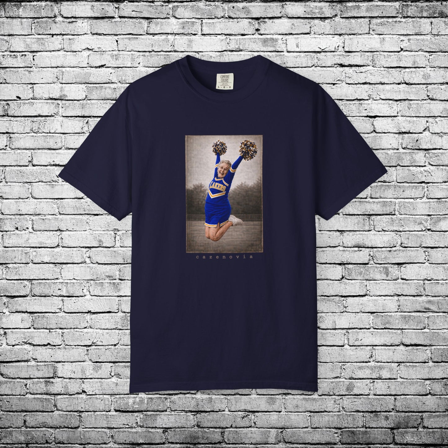Cazenovia Cheerleader T - Comfort Colors Brand