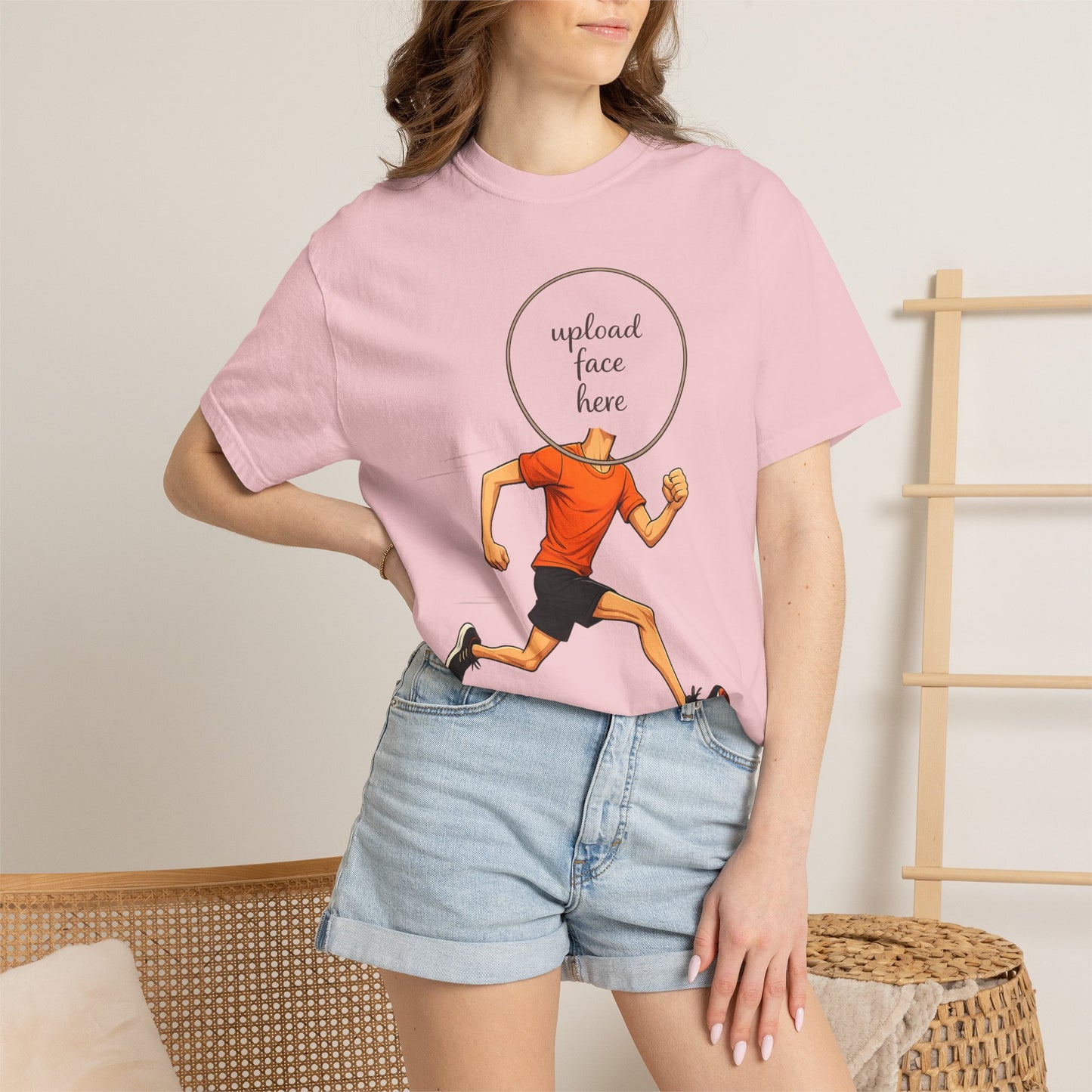 Custom Activity - Runner Caricature T - Comfort Colors Brand