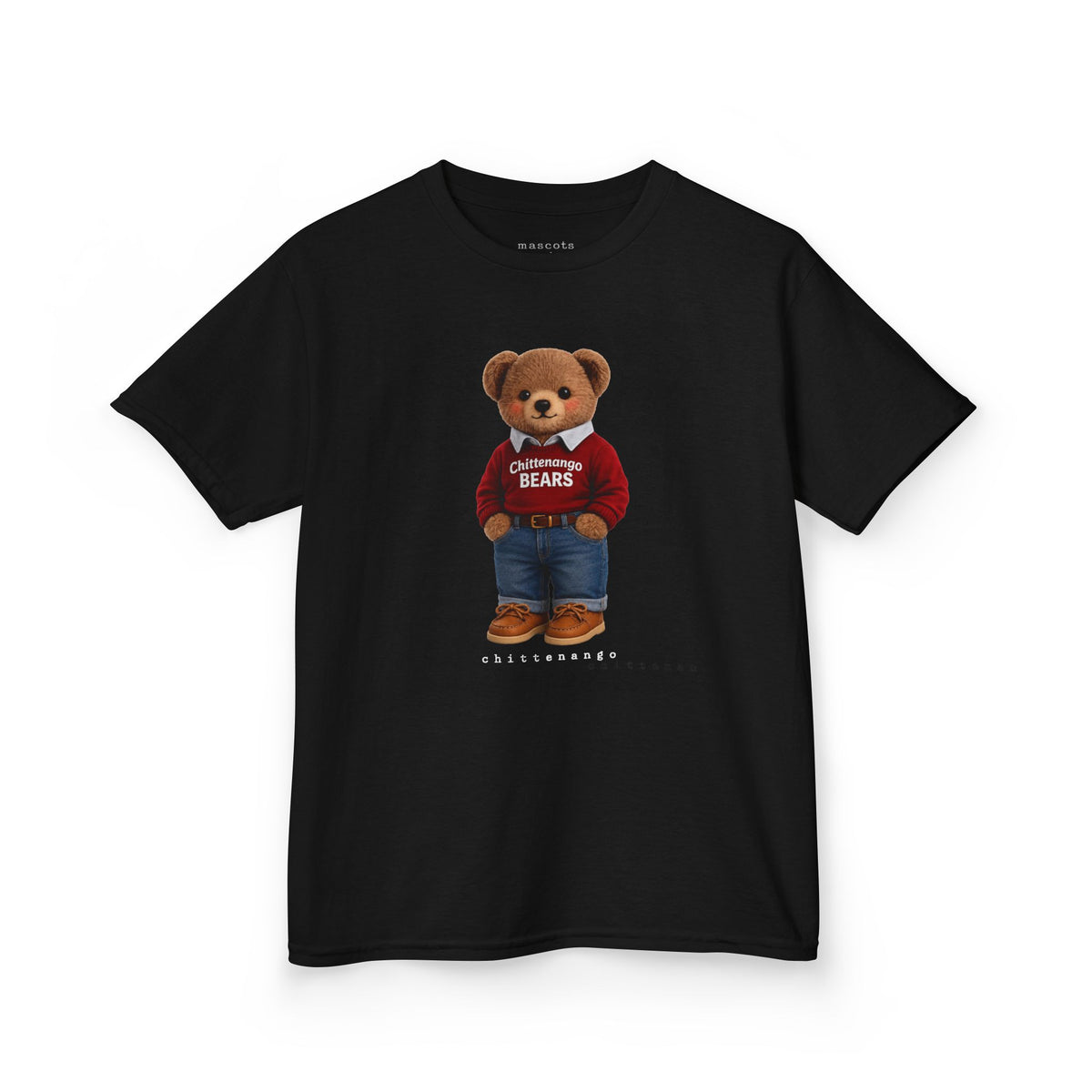 Kids Red Sweater Chittenango Bear T