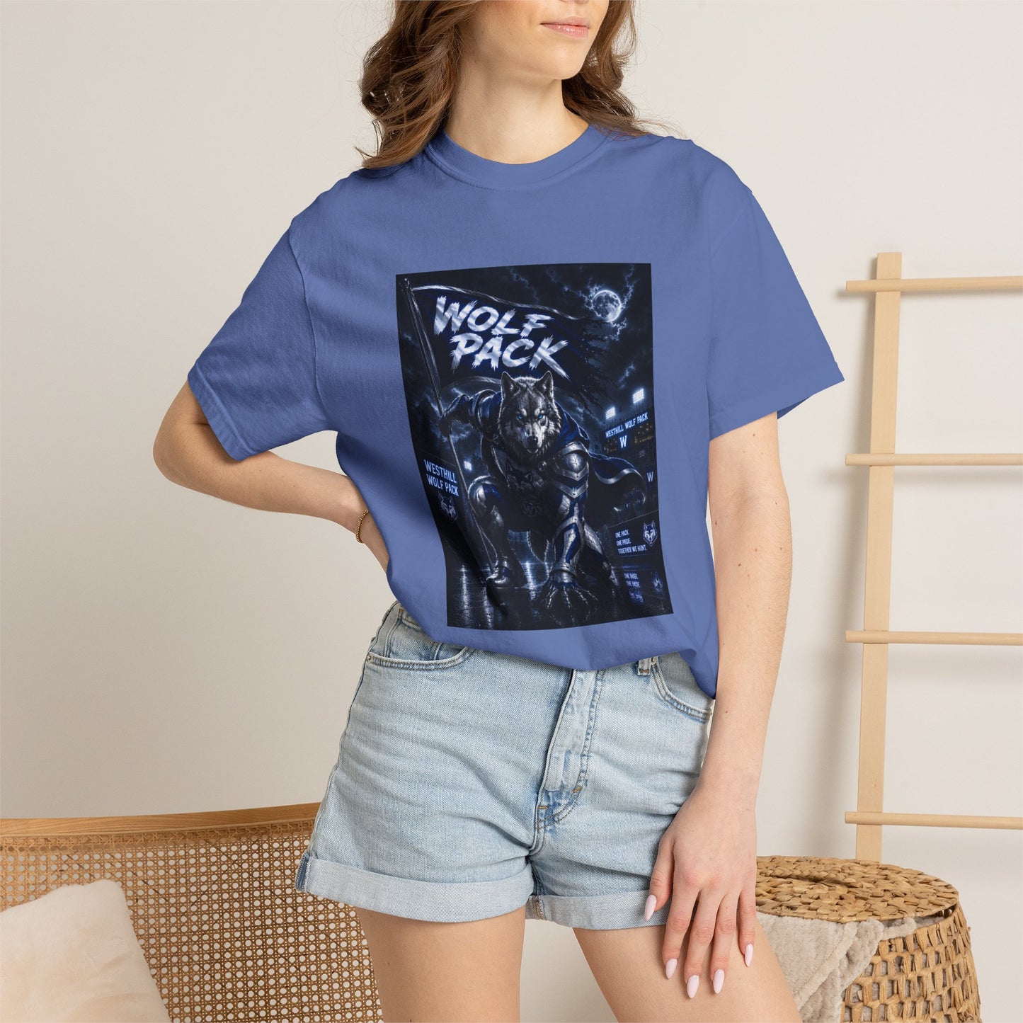 Westhill Wolfpack Superhero T - Comfort Colors Brand
