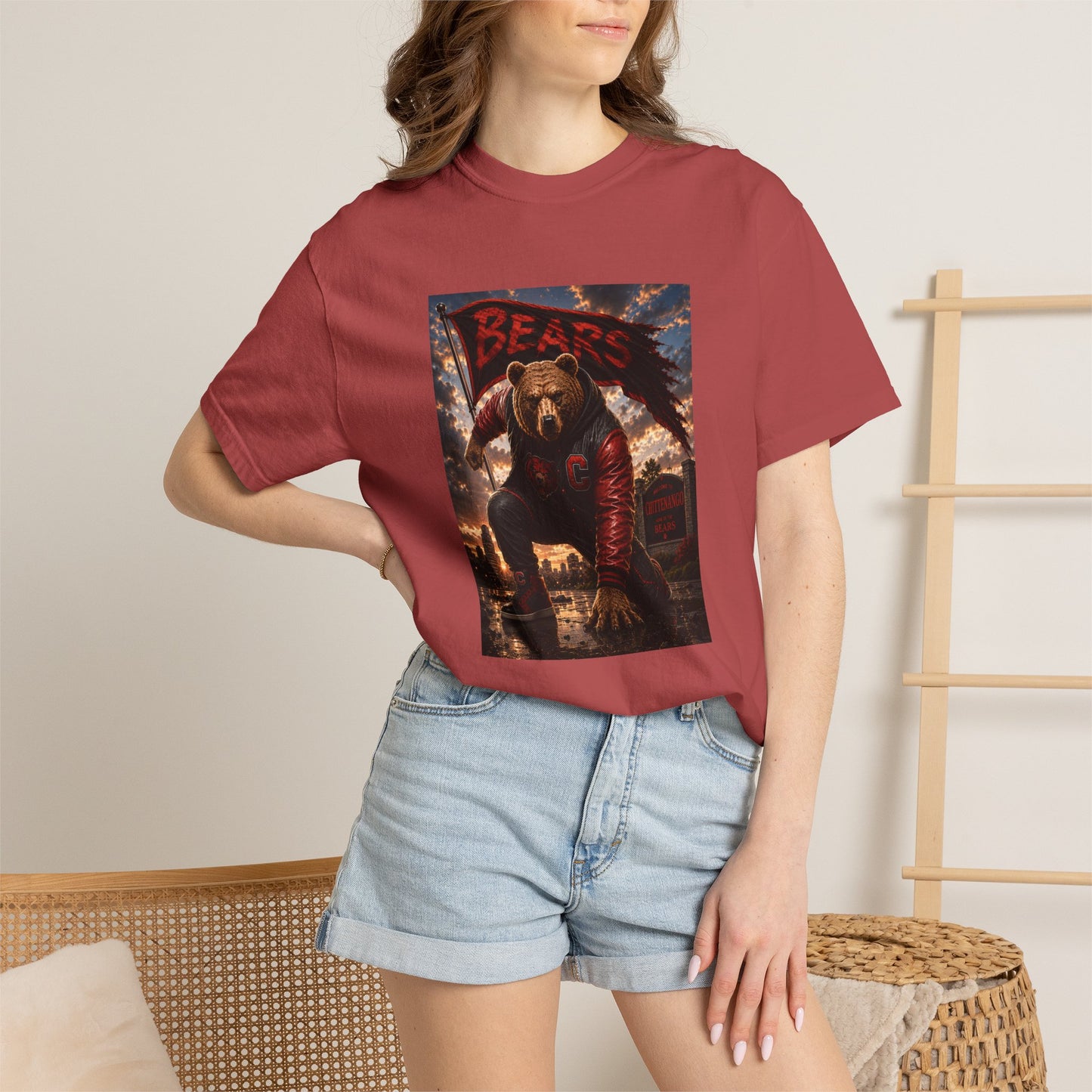Chittenango Superhero Bear T - Comfort Colors Brand