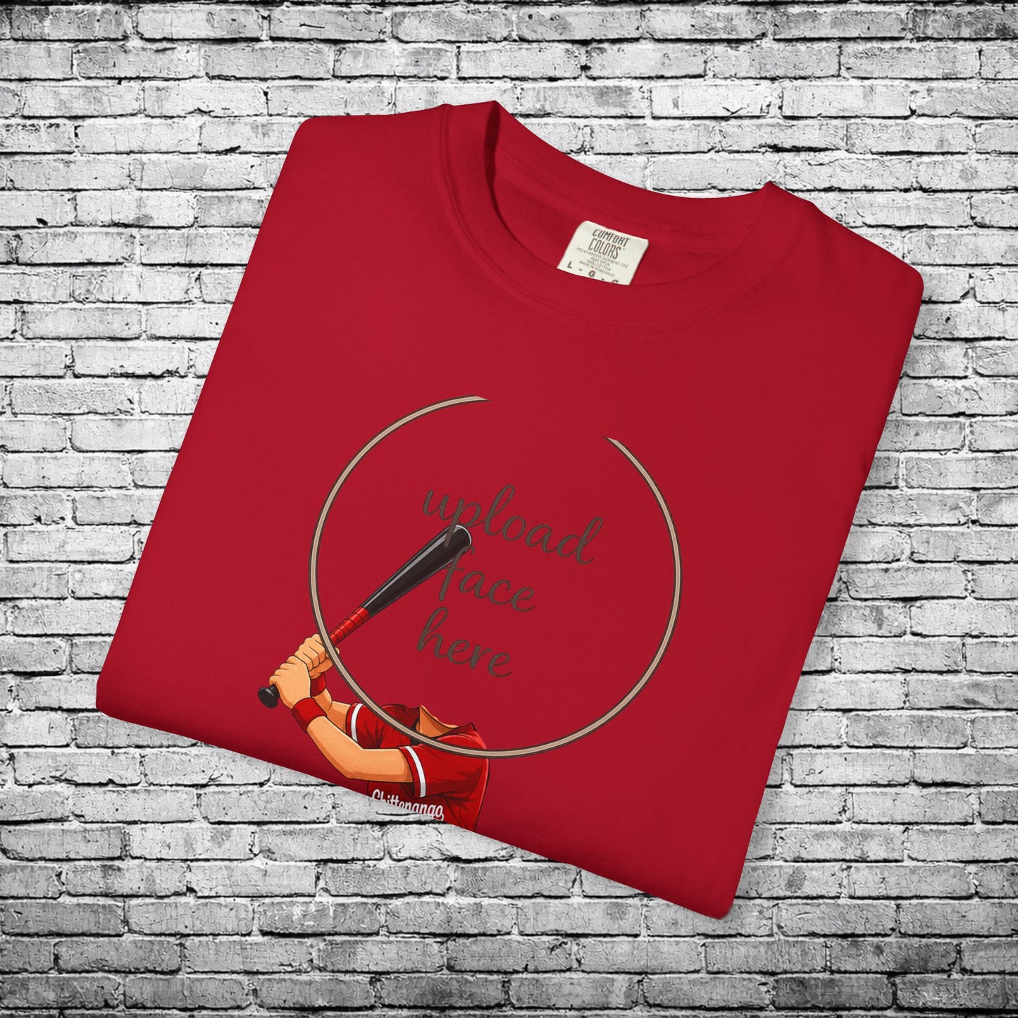 Chittenango Softball Custom Caricature T - Comfort Colors Brand