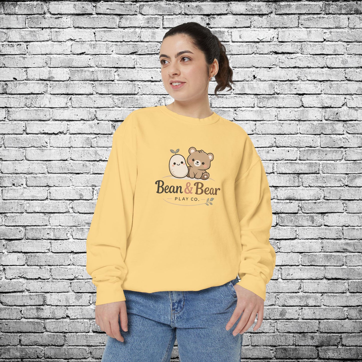 Special Order Bean and Bear Sweatshirt Comfort Colors