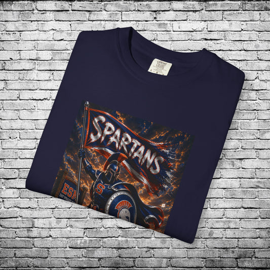 ESM Superhero Spartan T - Comfort Colors Brand