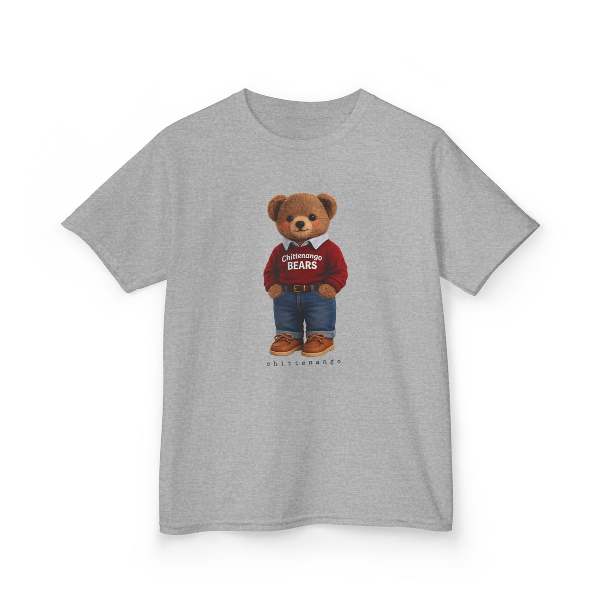 Kids Red Sweater Chittenango Bear T