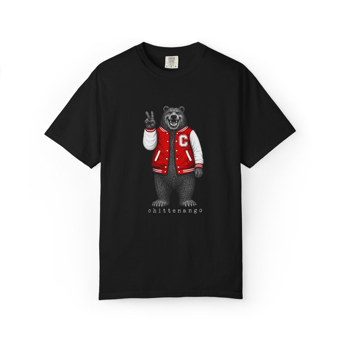 Chittenango Peace Bear T - Comfort Colors