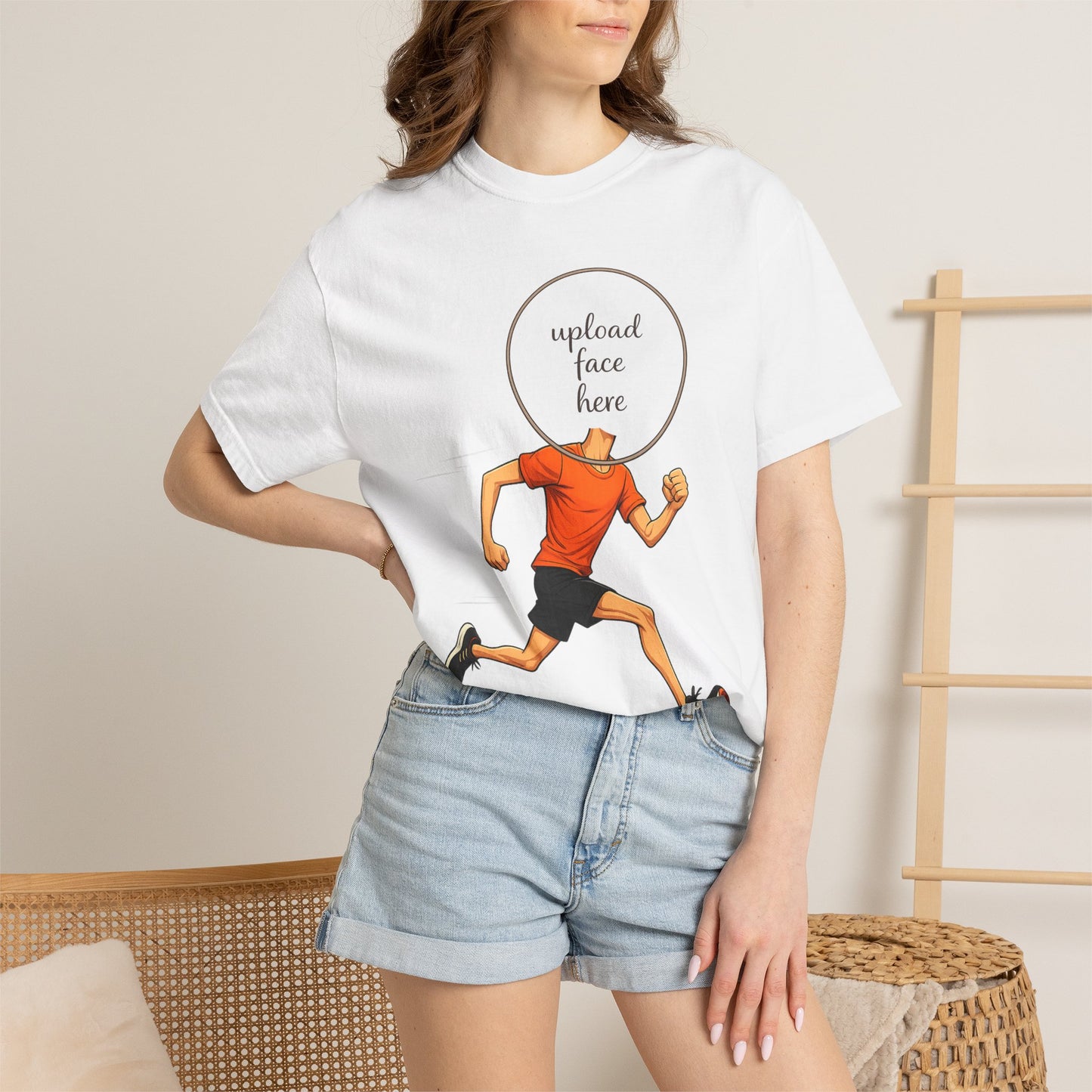 Custom Activity - Runner Caricature T - Comfort Colors Brand