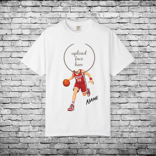 Chittenango Basketball Custom Caricature T - Comfort Colors Brand