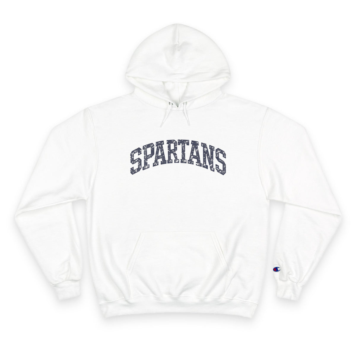 ESM Distressed Spartan Hoodie - Champion