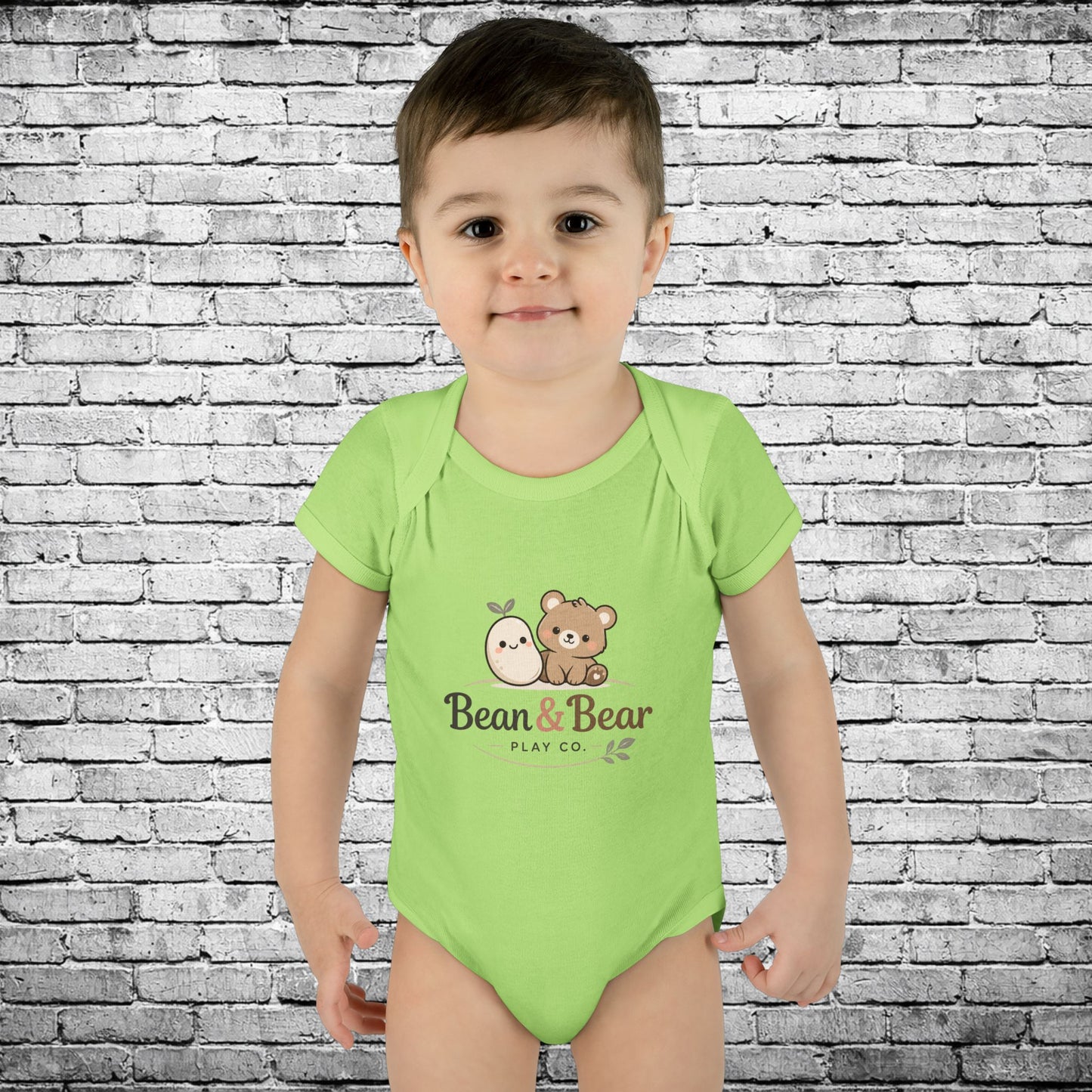 Special Order Infant Bodysuit Bean and Bear