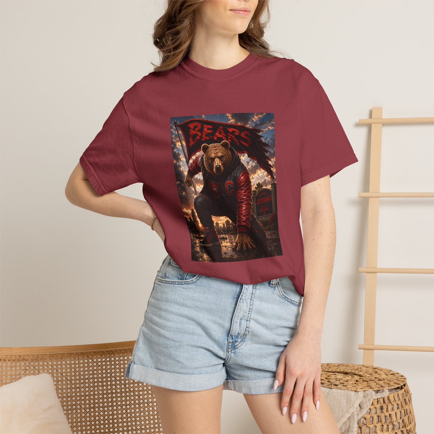 Chittenango Superhero Bear T - Comfort Colors Brand
