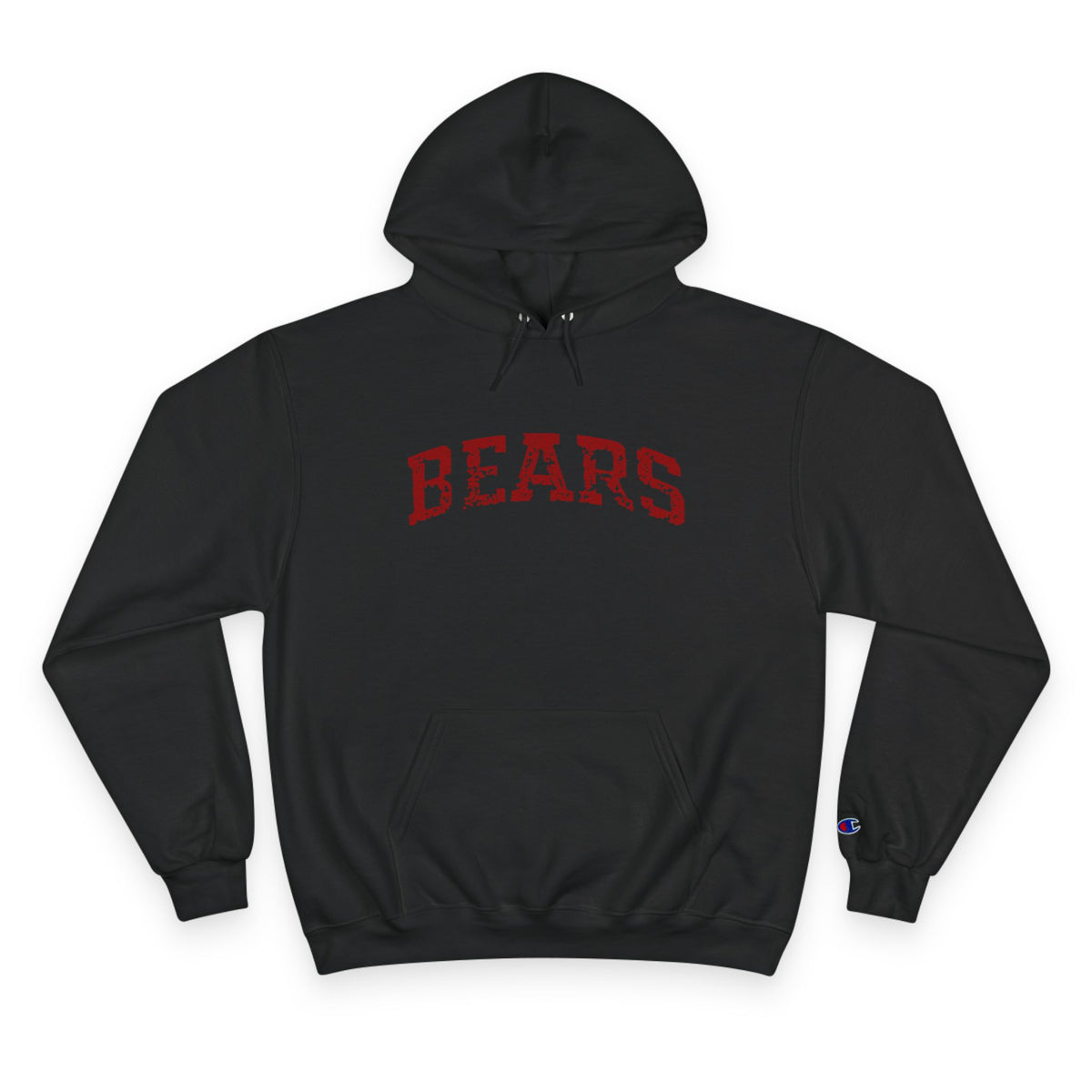 Chittenango Distressed Bears Hoodie - Champion