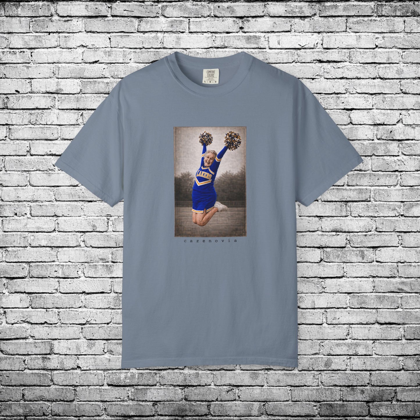 Cazenovia Cheerleader T - Comfort Colors Brand