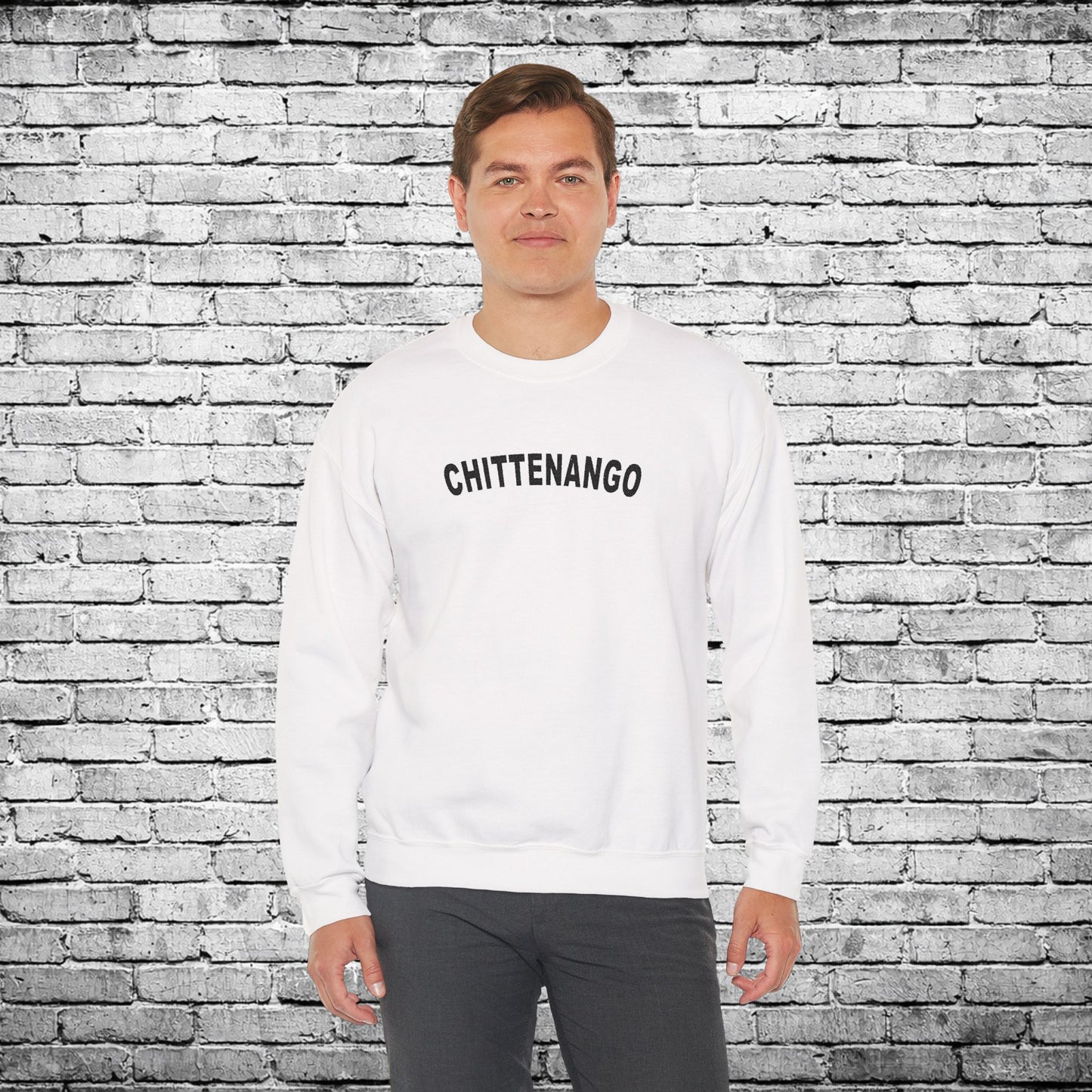Chittenango Embroidered (Black) Sweatshirt
