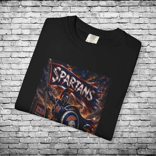 ESM Superhero Spartan T - Comfort Colors Brand
