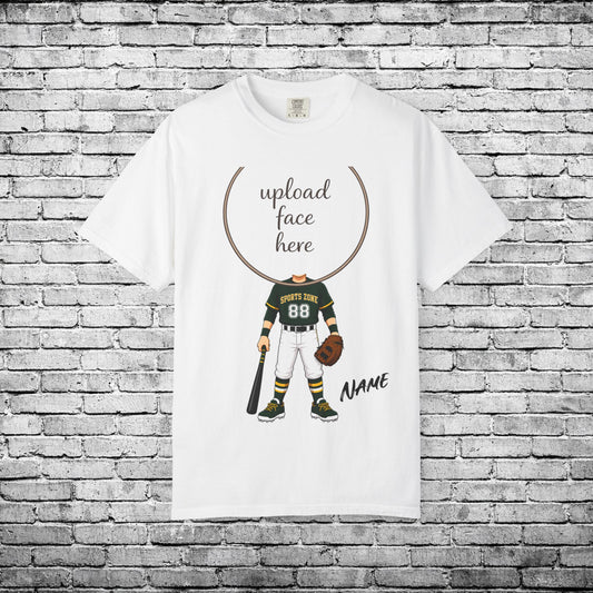 Sports Zone Custom Caricature T - Comfort Colors Brand