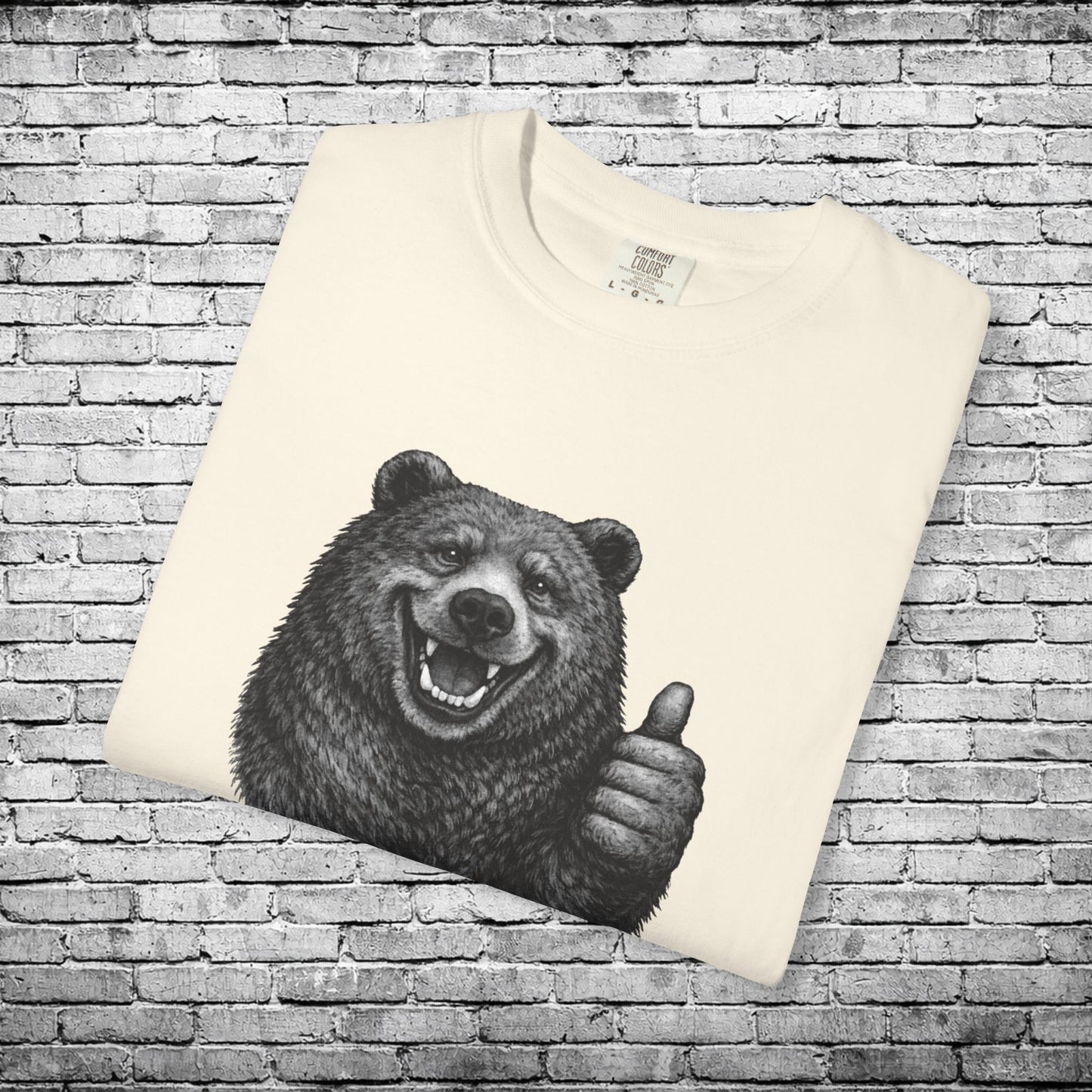 Chittenango Bear Thumbs Up T (Comfort Colors Brand)