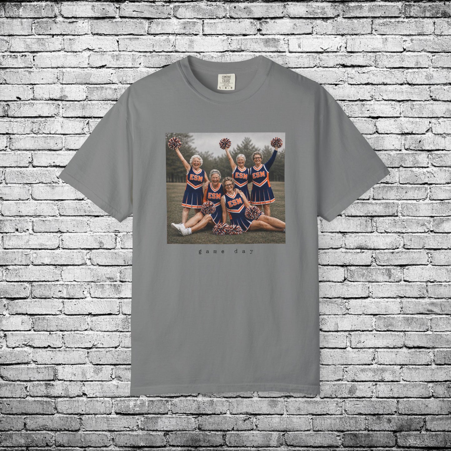 ESM Cheer Squad T - Comfort Colors Brand